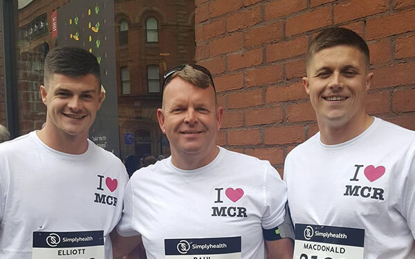 Supporting the Great Manchester Run